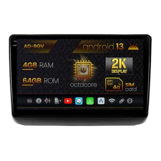 Navigatie Jeep Grand Cherokee (2013-2020), Android 13, V-Octacore   4GB RAM + 64GB ROM, 9.5 Inch - AD-BGV9004+AD-BGRKIT298