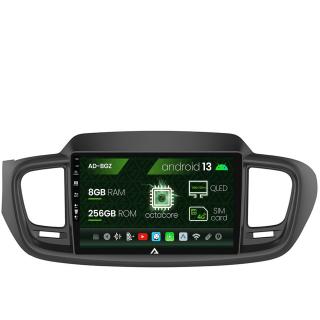 Navigatie Kia Sorento (2014+), Android 13, Z-Octacore   8GB RAM + 256GB ROM, 10.1 Inch - AD-BGZ10008+AD-BGRKIT184