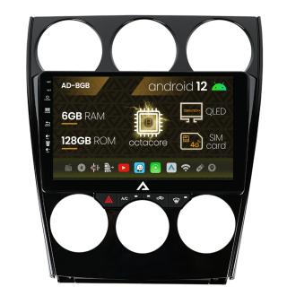 Navigatie Mazda 6 (2002-2008), Android 13, B-Octacore   6GB RAM + 128GB ROM, 9 Inch - AD-BGB9006+AD-BGRKIT321