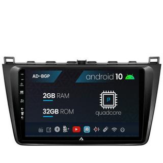 Navigatie Mazda 6 (2008-2013), Android 10, P-Quadcore   2GB RAM + 32GB ROM, 9 Inch - AD-BGP9002+AD-BGRKIT328