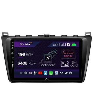 Navigatie Mazda 6 (2008-2013), Android 13, A-Octacore   4GB RAM + 64GB ROM, 9 Inch - AD-BGA9004+AD-BGRKIT328