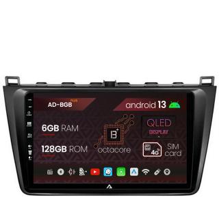 Navigatie Mazda 6 (2008-2013), Android 13, B-Octacore   6GB RAM + 128GB ROM, 9 Inch - AD-BGB9006+AD-BGRKIT328