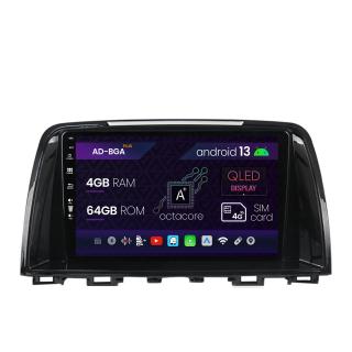 Navigatie Mazda 6 (2013-2015), Android 13, A-Octacore   4GB RAM + 64GB ROM, 9 Inch - AD-BGA9004+AD-BGRKIT328v2