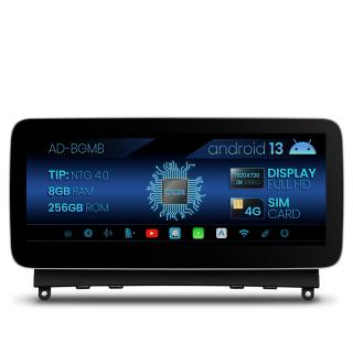 Navigatie Mercedes Benz C-Class W204 (2008-2012), NTG 4.0, Android 13, MB-Octacore, 8GB RAM + 256GB ROM, 12.3 Inch - AD-BGMB1000840+AD-BGRKITMB003