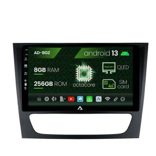 Navigatie Mercedes Benz W211 CLS, Android 13, Z-Octacore   8GB RAM + 256GB ROM, 9 Inch - AD-BGZ9008+AD-BGRKIT415