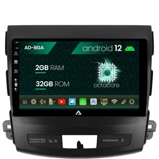 Navigatie Mitstubishi Outlander   Peugeot 4007   Citroen C-Crosser, Android 13, A-Octacore   2GB RAM + 32GB ROM, 9 Inch - AD-BGA9002+AD-BGRKIT276