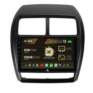 Navigatie Mitsubishi ASX (2016-2019), Android 13, B-Octacore   6GB RAM + 128GB ROM, 10.1 Inch - AD-BGB10006+AD-BGRKIT267V2