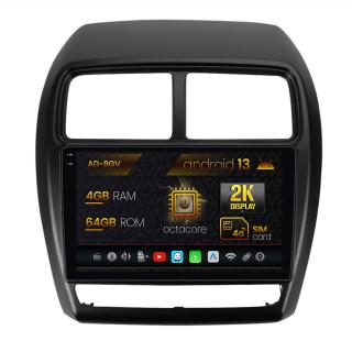 Navigatie Mitsubishi ASX (2016-2019), Android 13, V-Octacore   4GB RAM + 64GB ROM, 10.36 Inch - AD-BGV10004+AD-BGRKIT267V2