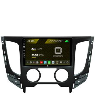 Navigatie Mitsubishi L200 (2014-2020), Android 11, E-Quadcore   2GB RAM + 32GB ROM, 9 Inch - AD-BGE9002+AD-BGRKIT273