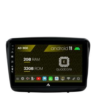 Navigatie Mitsubishi L200   Pajero Sport, Android 11, E-Quadcore   2GB RAM + 32GB ROM, 9 Inch - AD-BGE9002+AD-BGRKIT278