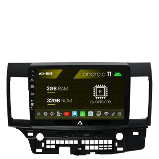 Navigatie Mitsubishi Lancer (2007-2016), Android 11, E-Quadcore   2GB RAM + 32GB ROM, 10.1 Inch - AD-BGE10002+AD-BGRKIT269