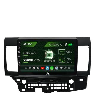 Navigatie Mitsubishi Lancer (2007-2016), Android 13, Z-Octacore   8GB RAM + 256GB ROM, 10.1 Inch - AD-BGZ10008+AD-BGRKIT269