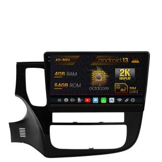 Navigatie Mitsubishi Outlander (2013-2020), Android 13, V-Octacore   4GB RAM + 64GB ROM, 10.36 Inch - AD-BGV10004+AD-BGRKIT268