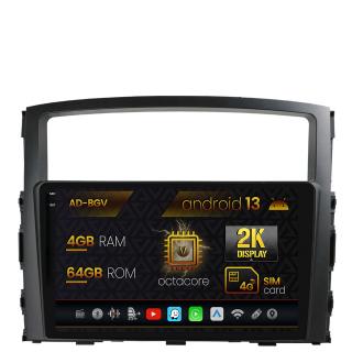 Navigatie Mitsubishi Pajero (2006-2014), Android 13, V-Octacore   4GB RAM + 64GB ROM, 9.5 Inch - AD-BGV9004+AD-BGRKIT271