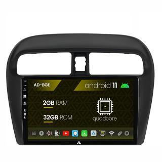 Navigatie Mitsubishi Space Star   Mirage   Attrage, Android 11, E-Quadcore   2GB RAM + 32GB ROM, 9 Inch - AD-BGE9002+AD-BGRKIT267V3