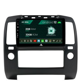 Navigatie Nissan Navara, Android 13, A-Octacore   2GB RAM + 32GB ROM, 9 Inch - AD-BGA9002+AD-BGRKIT170