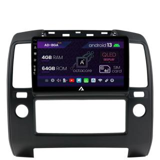 Navigatie Nissan Navara, Android 13, A-Octacore   4GB RAM + 64GB ROM, 9 Inch - AD-BGA9004+AD-BGRKIT170