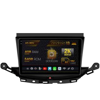 Navigatie Opel Astra K, Android 13, V-Octacore   4GB RAM + 64GB ROM, 9.5 Inch - AD-BGV9004+AD-BGRKIT251