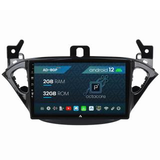 Navigatie Opel Corsa E   Adam (2013-2019), P-Octacore   2GB RAM + 32GB ROM, 9 Inch - AD-BGP9002+AD-BGRKIT387