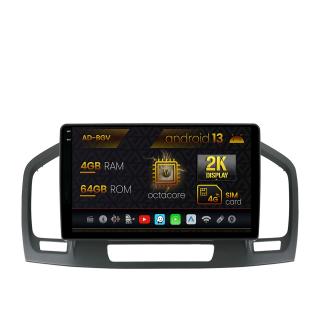 Navigatie Opel Insignia (2008-2013), Android 13, V-Octacore   4GB RAM + 64GB ROM, 9.5 Inch - AD-BGV9004+AD-BGRKIT254