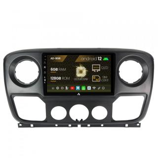 Navigatie Opel Movano   Renault Master (2011-2021), Android 13, B-Octacore   6GB RAM + 128GB ROM, 10.1 Inch - AD-BGB10006+AD-BGRKIT380V2