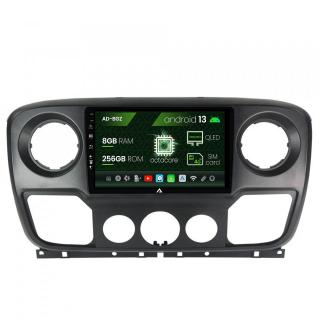 Navigatie Opel Movano   Renault Master   Nissan NV400 (2011-2021), Android 13, Z-Octacore   8GB RAM + 256GB ROM, 10.1 Inch - AD-BGZ10008+AD-BGRKIT380V2