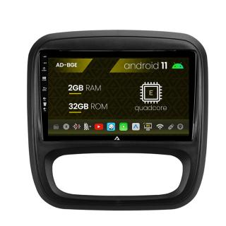 Navigatie Opel Vivaro   Renault Trafic (2014-2017), Android 11, E-Quadcore   2GB RAM + 32GB ROM, 9 Inch - AD-BGE9002+AD-BGRKIT389