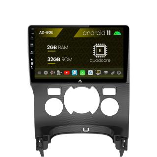 Navigatie Peugeot 3008 5008, Android 11, E-Quadcore   2GB RAM + 32GB ROM, 9 Inch - AD-BGE9002+AD-BGRKIT259