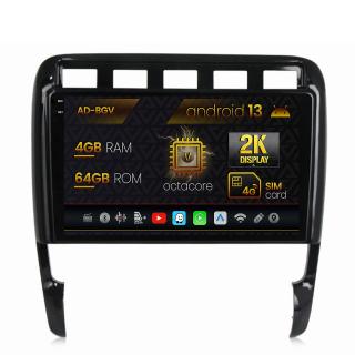 Navigatie Porsche Cayenne (2002-2010),  Android 13, V-Octacore   4GB RAM + 64GB ROM, 9.5 Inch - AD-BGV9004+AD-BGRKIT057