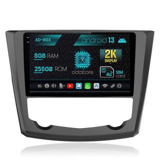 Navigatie Renault Kadjar, Android 13, X-Octacore   8GB RAM + 256GB ROM, 9.5 Inch - AD-BGX9008+AD-BGRKIT364