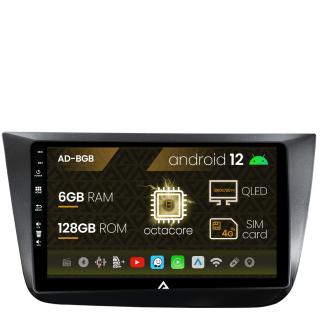 Navigatie Seat Altea   Toledo (2005-2012), Android 13, B-Octacore   6GB RAM + 128GB ROM, 9 Inch - AD-BGB9006+AD-BGRKIT055