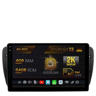 Navigatie Seat Ibiza (2009-2013), Android 13, V-Octacore   4GB RAM + 64GB ROM, 9.5 Inch - AD-BGV9004+AD-BGRKIT049