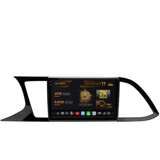 Navigatie Seat Leon 3 (2014-2020), Android 13, V-Octacore   4GB RAM + 64GB ROM, 9.5 Inch - AD-BGV9004+AD-BGRKIT047