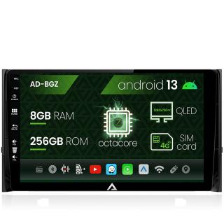 Navigatie Skoda Kodiaq, Android 13, Z-Octacore   8GB RAM + 256GB ROM, 10.1 Inch - AD-BGZ10008+AD-BGRKIT028