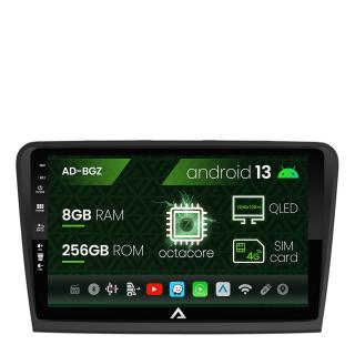 Navigatie Skoda Superb 2 (2008-2015), Android 13, Z-Octacore   8GB RAM + 256GB ROM, 10.1 Inch - AD-BGZ10008+AD-BGRKIT043