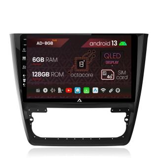 Navigatie Skoda Yeti, Android 13, B-Octacore   6GB RAM + 128GB ROM, 10.1 Inch - AD-BGB10006+AD-BGRKIT040