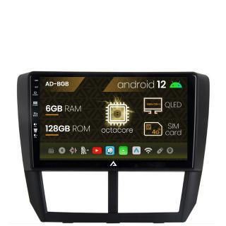 Navigatie Subaru Forester (2007-2013), Android 13, B-Octacore   6GB RAM + 128GB ROM, 9 Inch - AD-BGB9006+AD-BGRKIT333