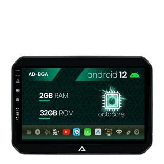 Navigatie Suzuki Ignis (2016+), Android 13, A-Octacore   2GB RAM + 32GB ROM, 9 Inch - AD-BGA9002+AD-BGRKIT308