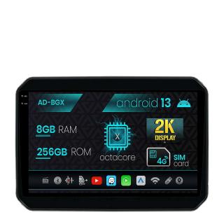 Navigatie Suzuki Ignis (2016+),  Android 13, X-Octacore   8GB RAM + 256GB ROM, 9.5 Inch - AD-BGX9008+AD-BGRKIT308