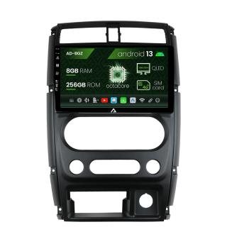 Navigatie Suzuki Jimny (2005+), Android 13, Z-Octacore   8GB RAM + 256GB ROM, 9 Inch - AD-BGZ9008+AD-BGRKIT315