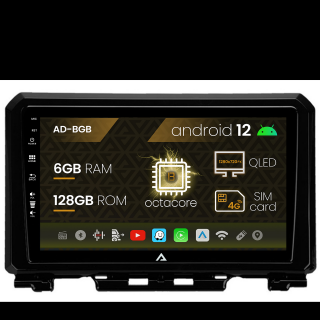 Navigatie Suzuki Jimny (2018-2022), Android 13, B-Octacore   6GB RAM + 128GB ROM, 9 Inch - AD-BGB9006+AD-BGRKIT312