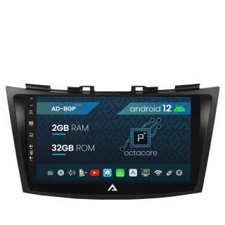 Navigatie Suzuki Swift (2011+), Android 12, P-Octacore   2GB RAM + 32GB ROM, 9 Inch - AD-BGP9002+AD-BGRKIT304