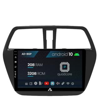 Navigatie Suzuki SX4 S-Cross (2012-2016), Android 10, P-Quadcore   2GB RAM + 32GB ROM, 9 Inch - AD-BGP9002+AD-BGRKIT305