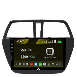 Navigatie Suzuki SX4 S-Cross (2012-2016), Android 11, E-Quadcore   2GB RAM + 32GB ROM, 9 Inch - AD-BGE9002+AD-BGRKIT305