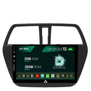 Navigatie Suzuki SX4 S-Cross (2012-2016), Android 13, A-Octacore   2GB RAM + 32GB ROM, 9 Inch - AD-BGA9002+AD-BGRKIT305