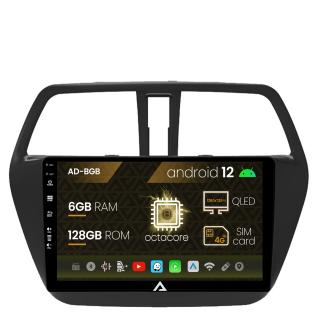 Navigatie Suzuki SX4 S-Cross (2012-2016), Android 13, B-Octacore   6GB RAM + 128GB ROM, 9 Inch - AD-BGB9006+AD-BGRKIT305