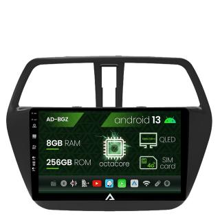 Navigatie Suzuki SX4 S-Cross (2014-2020), Android 13, Z-Octacore   8GB RAM + 256GB ROM, 9 Inch - AD-BGZ9008+AD-BGRKIT305