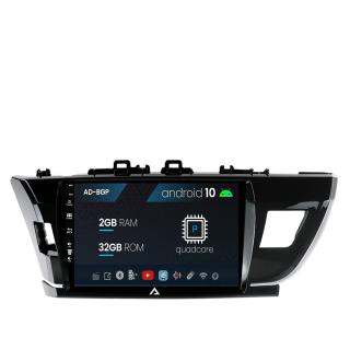 Navigatie Toyota Corolla (2012-2016), Android 10, P-Quadcore   2GB RAM + 32GB ROM, 10.1 Inch - AD-BGP10002+AD-BGRKIT076