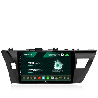 Navigatie Toyota Corolla (2012-2016),  Android 13, A-Octacore   2GB RAM + 32GB ROM, 10.1 Inch - AD-BGA10002+AD-BGRKIT058