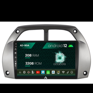 Navigatie Toyota RAV4 (2001-2006), Android 13, A-Octacore   2GB RAM + 32GB ROM, 9 Inch - AD-BGA9002+AD-BGRKIT109